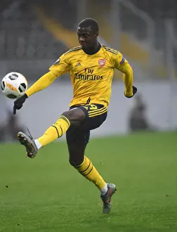 Arsenal's Nicolas Pepe in Action: Europa League Clash against Vitoria Guimaraes, 2019-2020