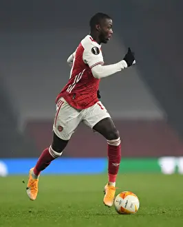 Arsenal's Nicolas Pepe in Action against Molde FK in Europa League Group Stage