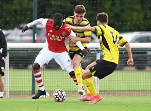 Arsenal V Watford (Pre Season) 2021-22 Prints: Arsenal's Nicolas Pepe in Action: Pre-Season Match Against Watford (2021-22)