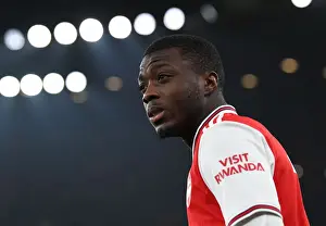 Arsenal's Nicolas Pepe Gears Up for Arsenal v Manchester United Clash (2019-2020)