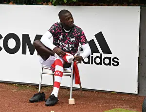 Arsenal's Nicolas Pepe Gears Up for Arsenal v Millwall Pre-Season Friendly