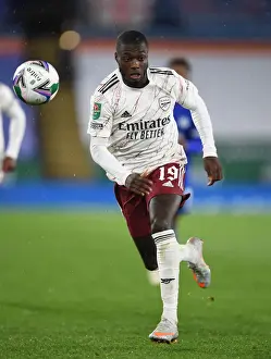 Arsenal's Nicolas Pepe Goes Head-to-Head with Leicester City in Carabao Cup Clash