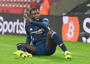 Arsenal's Nicolas Pepe Plays in Empty Southampton Stadium - Premier League 2020-21