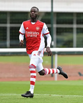 Arsenal V Watford (Pre Season) 2021-22 Prints: Arsenal's Nicolas Pepe in Pre-Season Action Against Watford