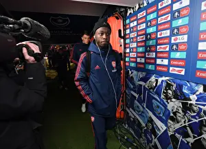 Portsmouth V Arsenal FA Cup 5th Rd 2020 Prints: Arsenal's Nicolas Pepe Prepares for FA Cup Fifth Round Clash Against Portsmouth