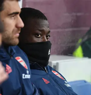 Arsenal's Nicolas Pepe Ready to Enter the Field: Burnley vs Arsenal, Premier League 2019-2020
