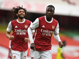 Arsenal's Nicolas Pepe Scores Second Goal vs. West Bromwich Albion (2020-21)