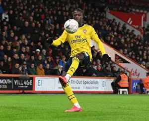 AFC Bournemouth V Arsenal - FA Cup 4th Rd 2020 Prints: Arsenal's Nicolas Pepe Shines in FA Cup Clash Against AFC Bournemouth