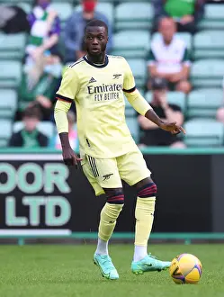 Hibernian V Arsenal 2021-22 Prints: Arsenal's Nicolas Pepe Shines in Hibernian Pre-Season Friendly