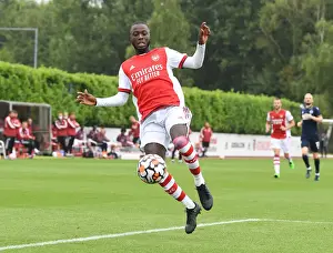 Arsenal's Nicolas Pepe Shines in Pre-Season: Arsenal vs Millwall (2021-22)