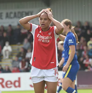 Arsenal Women V Chelsea Women FA Cup 1/2 Final 2021-22 Prints: Arsenal's Nikita Parris Stars in FA Cup Semi-Final Showdown Against Chelsea Women