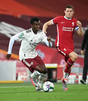Arsenal's Nketiah Scores Dramatic Goal in Empty Anfield: Carabao Cup 2020-21