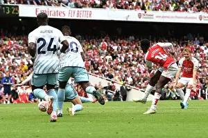 Arsenal's Nketiah Scores First Goal of 2023-24 Premier League Season Against Nottingham Forest