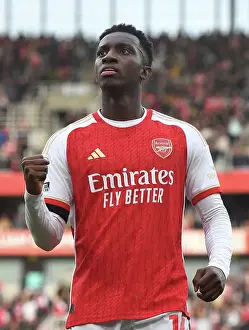 Arsenal's Nketiah Scores First Goal: Arsenal FC vs Sheffield United, Premier League 2023-24