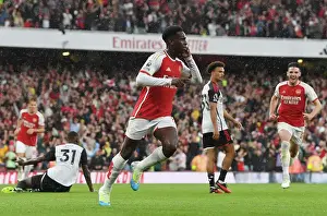 Arsenal's Nketiah Scores Second Goal: Arsenal Tops Fulham (2023-24)