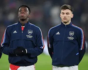 Arsenal's Nketiah and Tierney Prepare for FA Cup Showdown against Manchester City