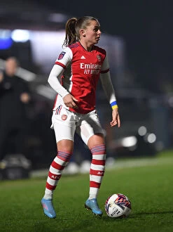 Arsenal Women v Reading Women 2021-22 Collection: Arsenal's Noelle Maritz in Action: Arsenal Women vs. Reading Women, FA WSL Match, 2021-22