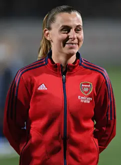 HB Koge V Arsenal Women 2021-22 Prints: Arsenal's Noelle Maritz Gears Up for Battle Against HB Koge in UEFA Champions League