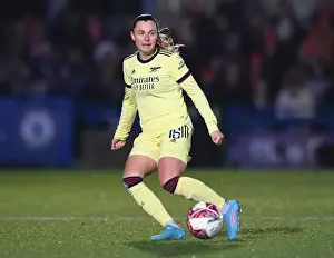 Chelsea Women V Arsenal Women 2021-22 Prints: Arsenal's Noelle Maritz Goes Head-to-Head with Chelsea Women in FA WSL Showdown