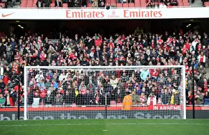 Arsenal V Wolverhampton Wanderers 2010-11 Prints: Arsenal's North Bank: 2-0 Victory Over Wolverhampton Wanderers in the Barclays Premier League (12/2/11)