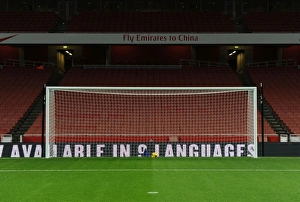 Arsenal V Hull City 2013-14 Prints: Arsenal's North Bank Goal vs Hull City (2013-14)