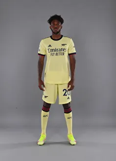 Arsenal's Nuno Tavares at 2021-22 Team Photocall