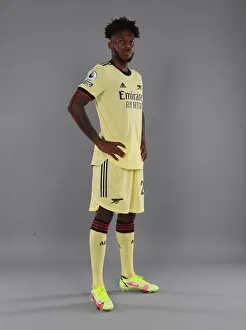 Arsenal's Nuno Tavares at 2021-22 Team Photocall
