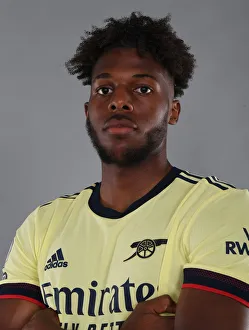 Arsenal's Nuno Tavares at 2021-22 Team Photocall