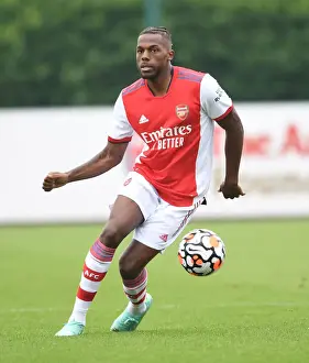 Arsenal's Nuno Tavares in Action: Arsenal vs Millwall (2021-22) Pre-Season Friendly