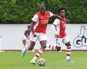 Arsenal's Nuno Tavares in Action: Arsenal vs Millwall Pre-Season Clash, 2021