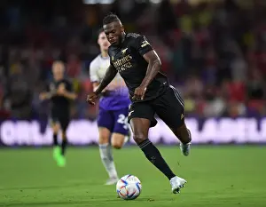 Orlando City SC V Arsenal 2022-23 Prints: Arsenal's Nuno Tavares Trains with Orlando City SC during Arsenal's 2022-23 Pre-Season