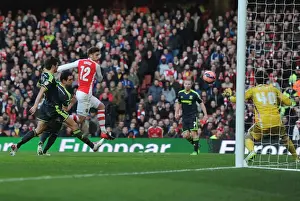 Arsenal's Olivier Giroud Scores Second Goal Against Middlesbrough in FA Cup Fifth Round