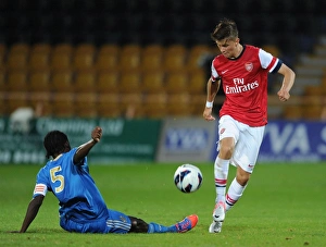 Arsenal's Olsson Outmaneuvers Marseille's Charles in NextGen Series Clash