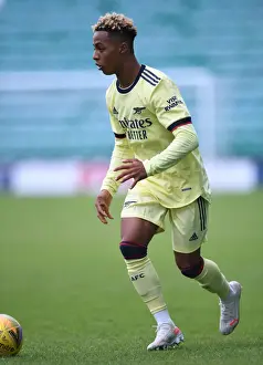 Arsenal's Omari Hutchinson in Action during Hibernian Friendly