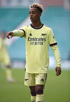 Arsenal's Omari Hutchinson Shines in Pre-Season Friendly Against Hibernian (Edinburgh, Scotland, July 13, 2021)