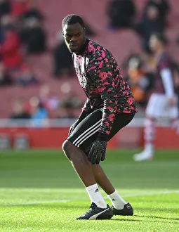 Arsenal V Watford 2021-22 Prints: Arsenal's Ovie Ejeh at Emirates Stadium: Arsenal vs. Watford, Premier League 2021-22