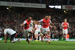 Arsenal's Oxlade-Chamberlain Scores Dramatic Winner Against Tottenham in 2014-15 Premier League Clash