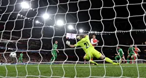 Arsenal V PFC Ludogorets Razgrad 2016-17 Prints: Arsenal's Oxlade-Chamberlain Scores Third Goal Against Ludogorets in 2016-17 Champions League