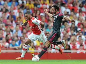Arsenal's Oxlade-Chamberlain Shines in 5-1 Emirates Cup Win over Benfica featuring Ruben Amorim