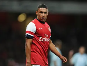 Arsenal V Coventry City - Capital One Cup 2012-13 Prints: Arsenal's Oxlade-Chamberlain Shines in Capital One Cup Clash Against Coventry City
