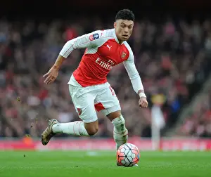 Arsenal V Sunderland FA Cup 2015-16 Prints: Arsenal's Oxlade-Chamberlain Shines in FA Cup Triumph Over Sunderland