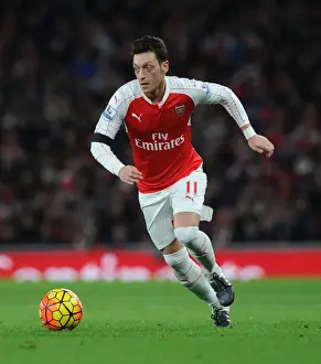 Arsenal V Bournemouth 2015-16 Prints: Arsenal's Ozil Shines: Brilliant Performance Against Bournemouth (2015-16)