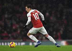 Arsenal V Cardiff City 2018-19 Prints: Arsenal's Ozil Shines: Crushing Cardiff City 3-0 (January 2019)