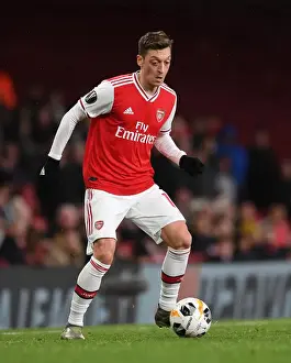 Arsenal V Eintracht Frankfurt 2019-20 Prints: Arsenal's Ozil Shines in Europa League Victory over Eintracht Frankfurt