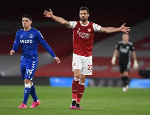 Arsenal's Pablo Mari in Action: Arsenal vs. Everton, Premier League 2020-21