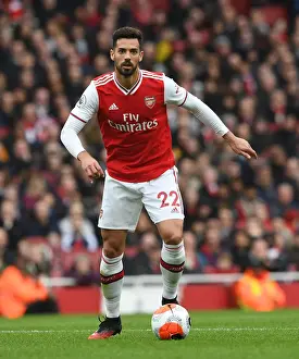 Arsenal's Pablo Mari in Action: Arsenal vs West Ham United, Premier League 2019-2020