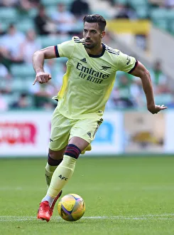 Hibernian V Arsenal 2021-22 Prints: Arsenal's Pablo Mari in Action at Hibernian Friendly, Edinburgh (2021)