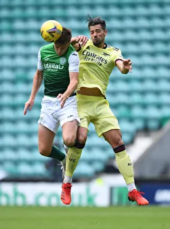 Hibernian V Arsenal 2021-22 Prints: Arsenal's Pablo Mari in Action during Hibernian Friendly