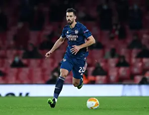 Arsenal's Pablo Mari in Action during UEFA Europa League Match against Rapid Wien