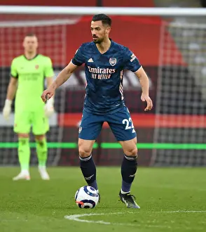 Arsenal's Pablo Mari at Empty Bramall Lane: Sheffield United vs Arsenal, Premier League 2021